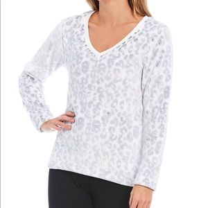 Ugg Daisey Double Faced Fleece Leopard Print Pajamas